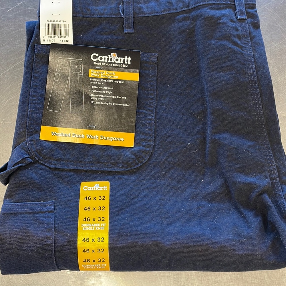 Carhartt B11 washed Duck Dungaree